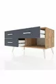 Commode Hyperion 3 tiroirs Pin-Pin/Anthracite