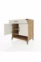 Kronos Dressoir 2 Planken 1 Lade 2 Deuren Den-Hout & Marmer