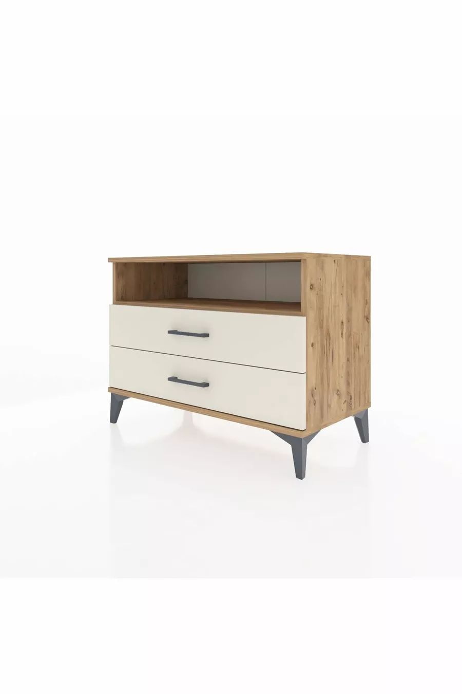 Hyperion Dressoir Met Één Plank En 2 Lades Den-Hardsteen