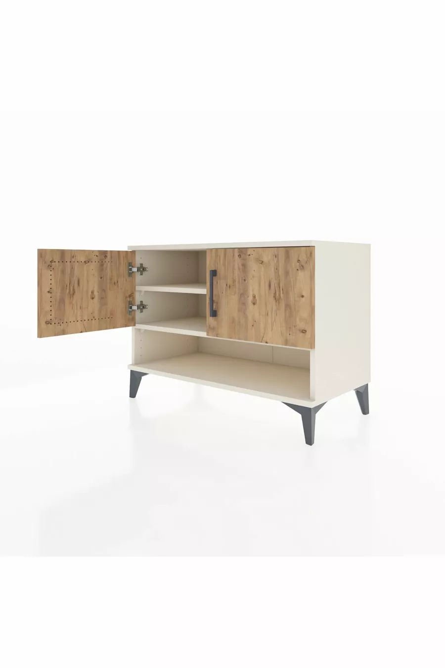 Hyperion Dresser 2 Shelves 2 Doors Moonstone-Pine