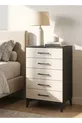 Hyperion Commode 5 Lades Antraciet-Leisteen