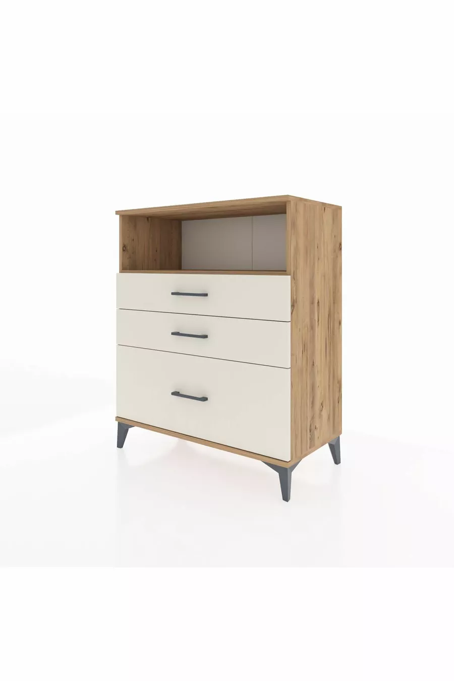 Hyperion Dressoir Met Één Plank En 3 Lades Den-Hardsteen