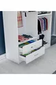 Armoire avec miroir, 4 portes et 2 tiroirs