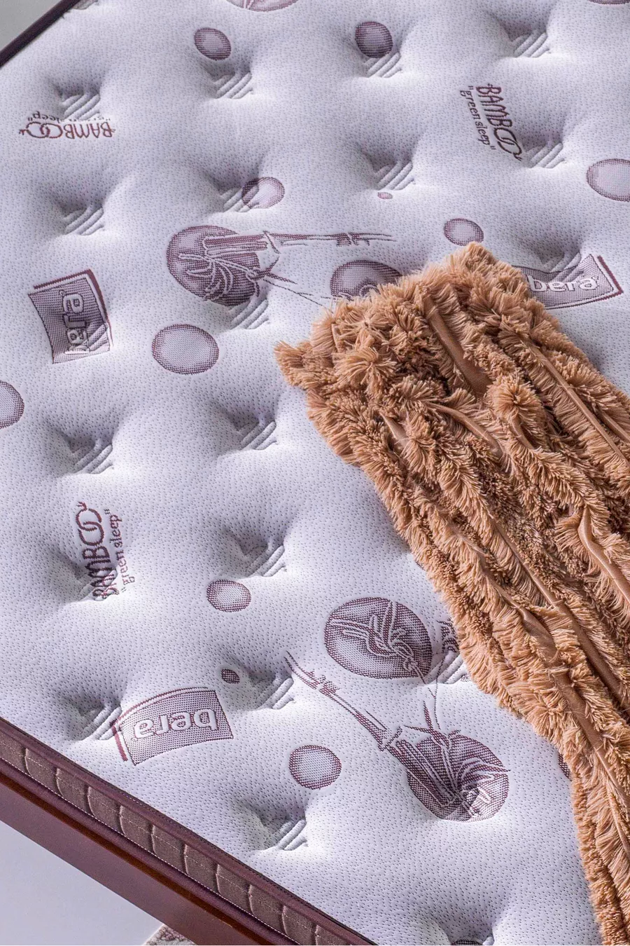 Surmatelas Orthopédique Complet en Bambou, Matelas, Topper, Protection de Lit, Lit Bébé / 8 Cm