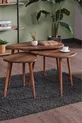 Mdf Alvin Zigon - Table basse moyenne 3 pièces