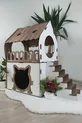 Maison pour chat avec terrasse Maison pour chat duplex à 2 étages Lit pour chat Cage pour chat
