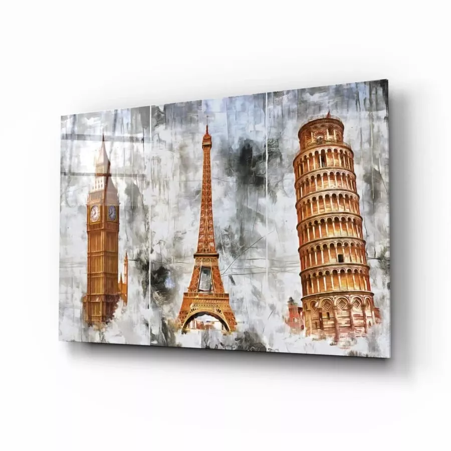 Peinture sur verre méga Trio de Tours