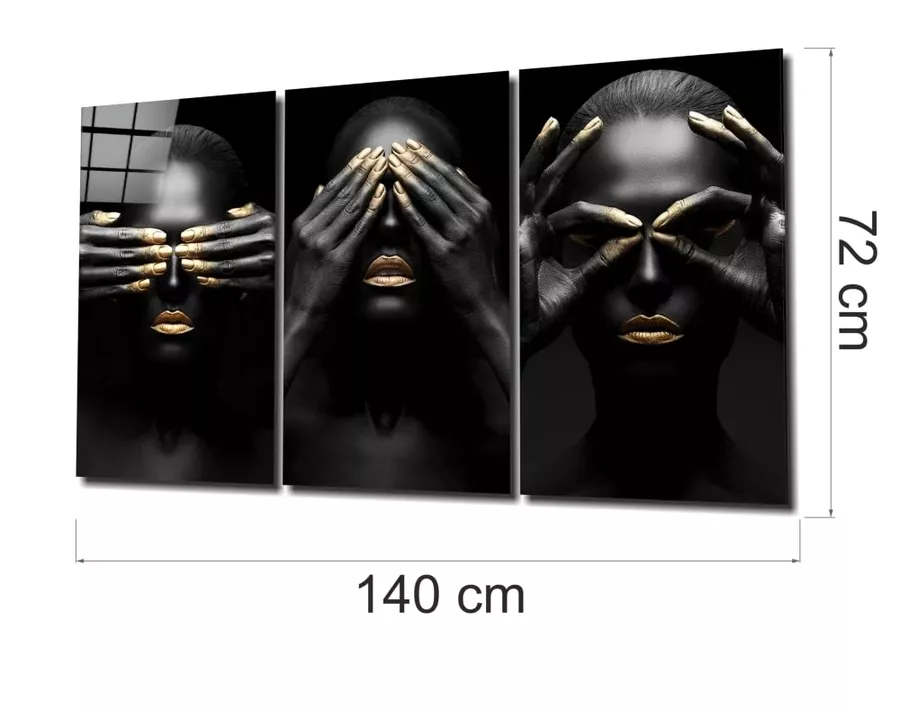 Peinture sur Méga Verre de Femme