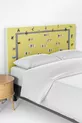Housse de tête de lit pour chambre d'enfant éducative avec alphabet
