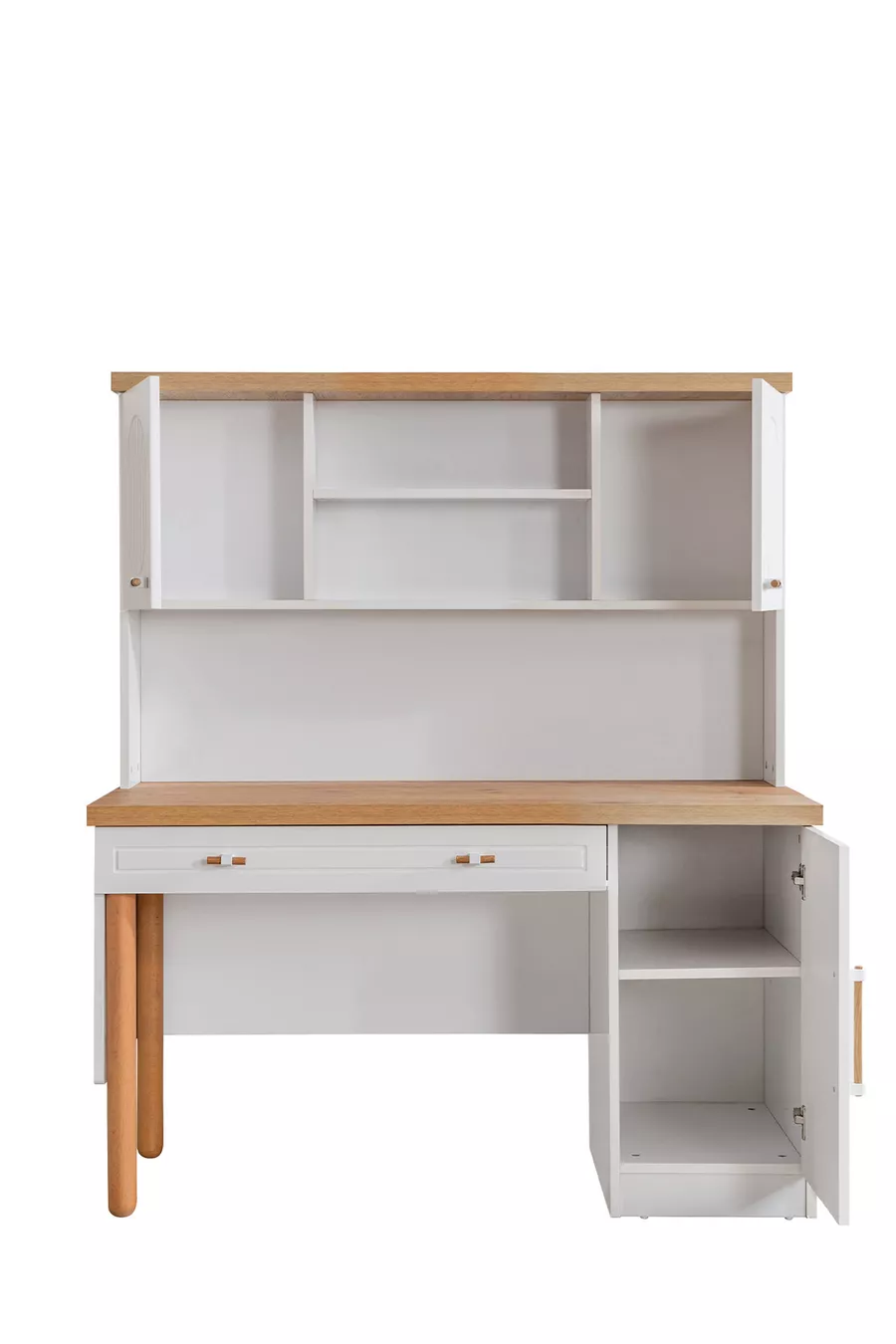 Chambre d'enfant Vita Bohem - Armoire 4 portes, Lit, Table de chevet, Bureau
