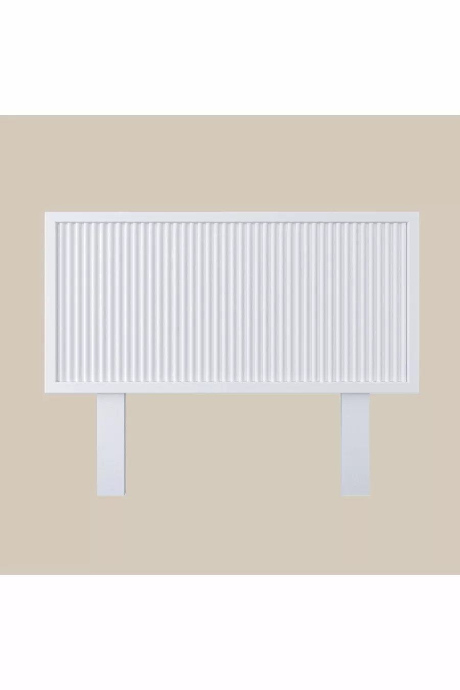 Tête de lit en bois blanc modèle marbré (VERTICAL)