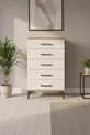 Silva Commode 5 Tiroirs Pin-Achat | Élégant et Pratique