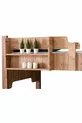 MDF Profiel Stapelbed, Avrasya Afneembaar Stapelbed, Stapelbed met Kleine Bedden Walnoot