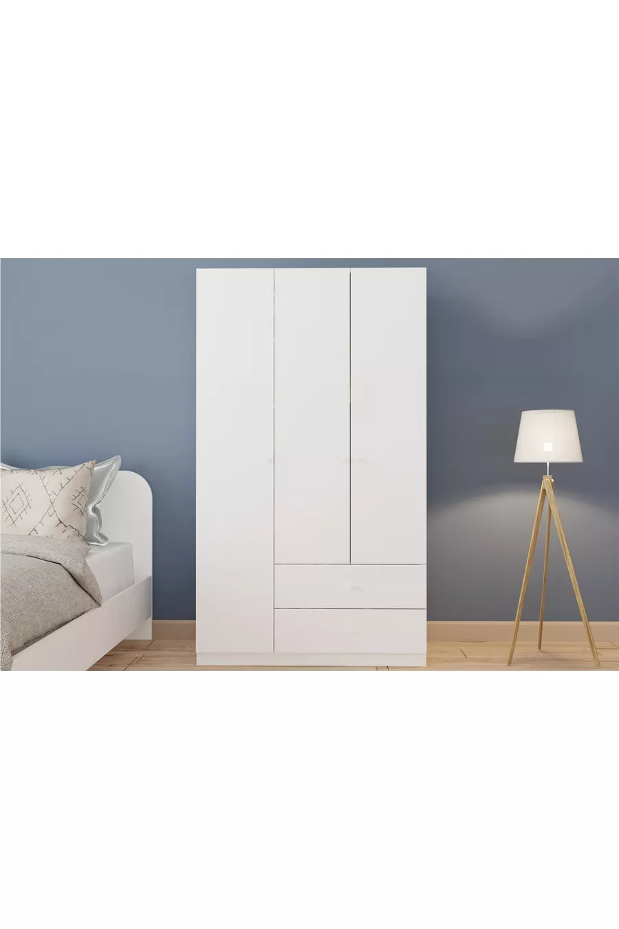 ENSEMBLE CHAMBRE D'ADOLESCENT BIEN, 3 PORTES