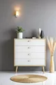 Commode Zen / Armoire polyvalente / Commode à tiroirs / Commode avec portes / Commode 4 tiroirs CM