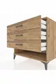 Commode Kronos à 3 tiroirs Pin-Pin