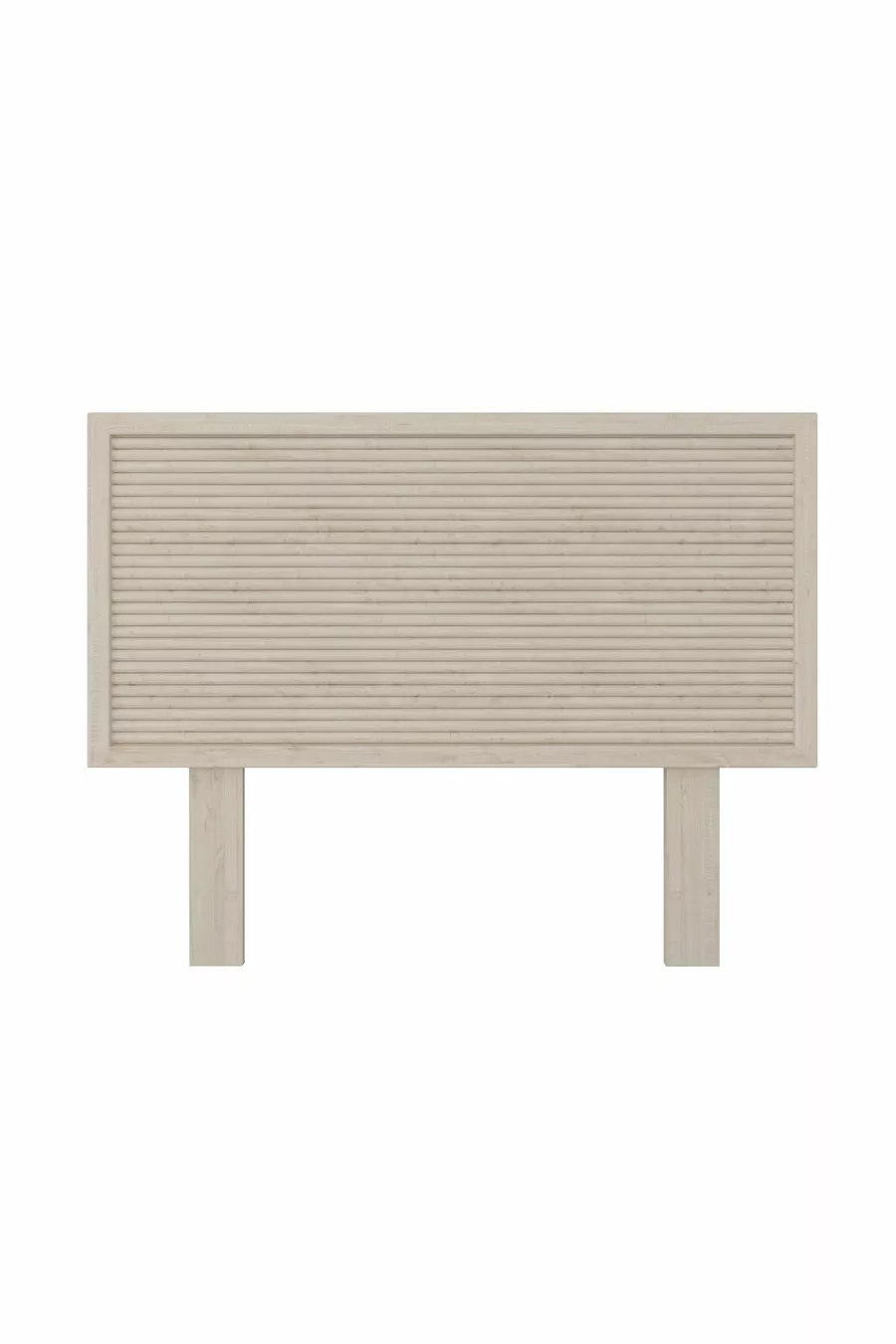 Marbled Pattern Varnished Wooden Single Headboard (YTY)