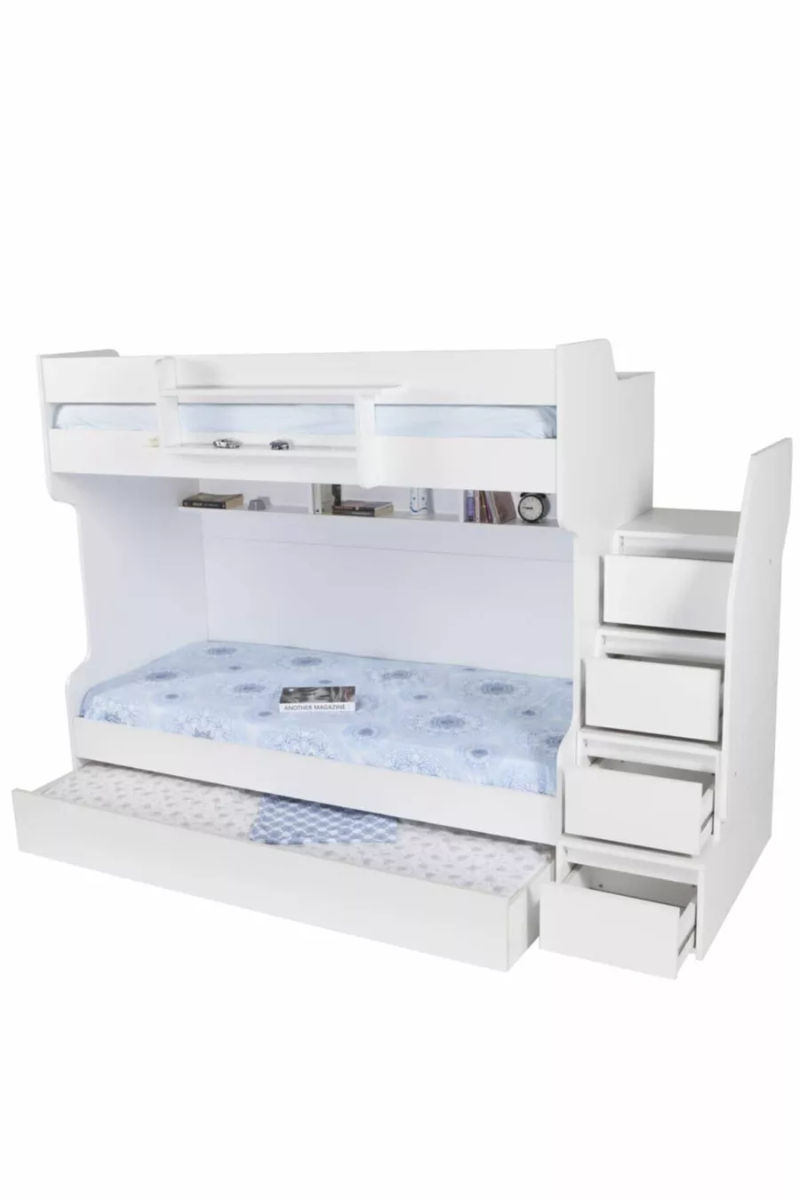 Bunk Bed, Brave Bunk Bed with Little Cub - White