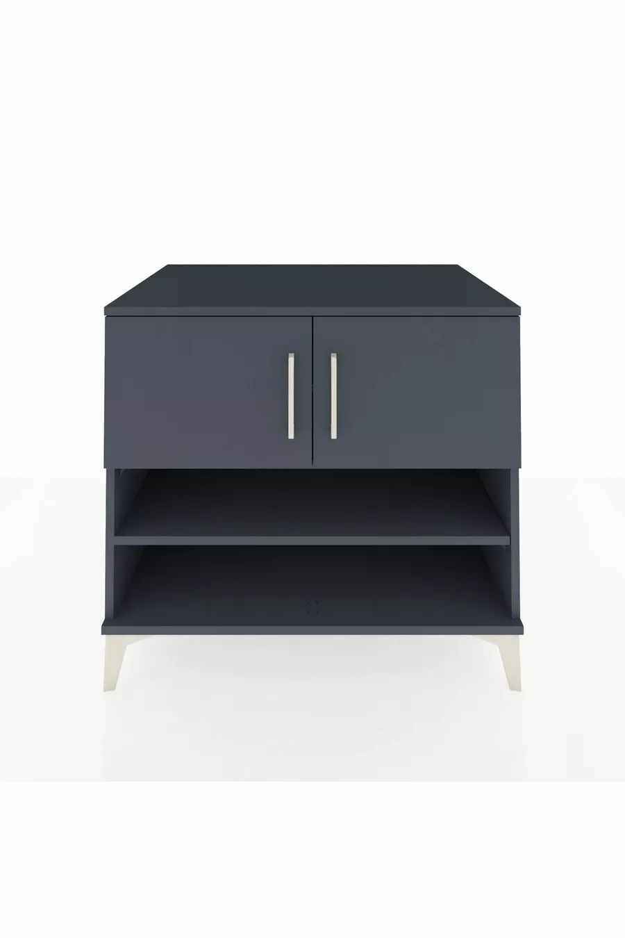 Kronos Dresser 3 Shelves 2 Doors Anthracite-Anthracite