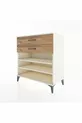 Hyperion Dressoir 2 Planken 2 Laden Lichtgrijs-Naaldhout