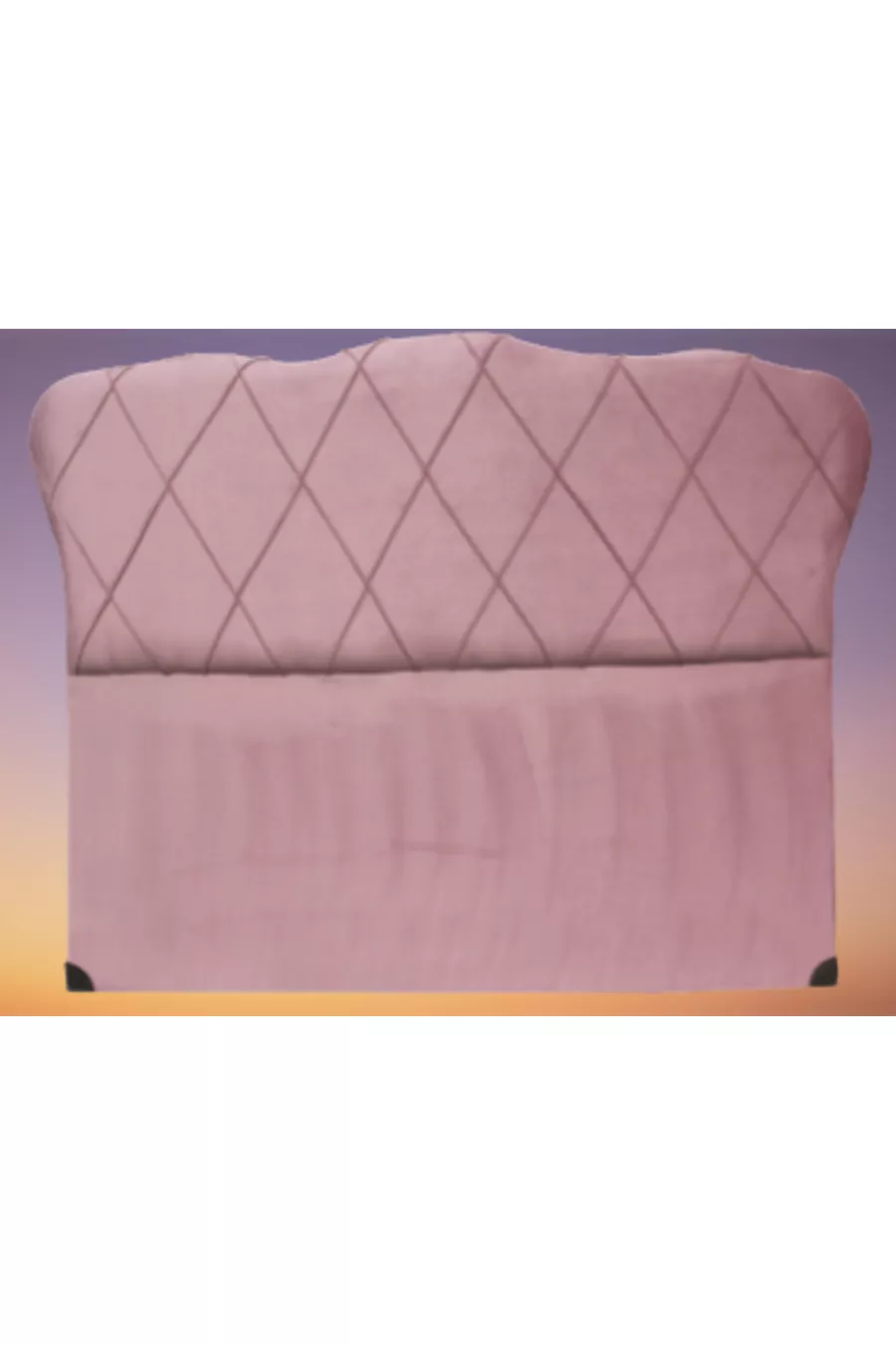 Titre ALC GONDOL Modèle Cm Capitonné Baby Face Tissu Rose Rembourrage Fait Main