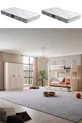 Кровать-чердак, шкаф Zenit Yavrulu с 3 дверцами, 2 матраса Comfort