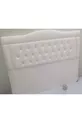 Titre DK Double Taille Modèle Tissu en Cuir Synthétique Couleur Crème Fait Main