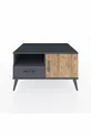 Kronos Dressoir met 2 planken, 1 lade en 1 deur, antraciet-den/antraciet