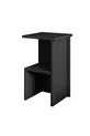 Table de chevet et table d'appoint moderne Roisin multifonctionnelle Anthracite