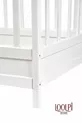 Lit pour bébé et enfant unisexe en bois naturel