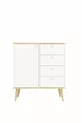 Commode Time / Armoire Multifonction / Commode à Tiroirs / Commode avec Porte / Commode à 4 Tiroirs