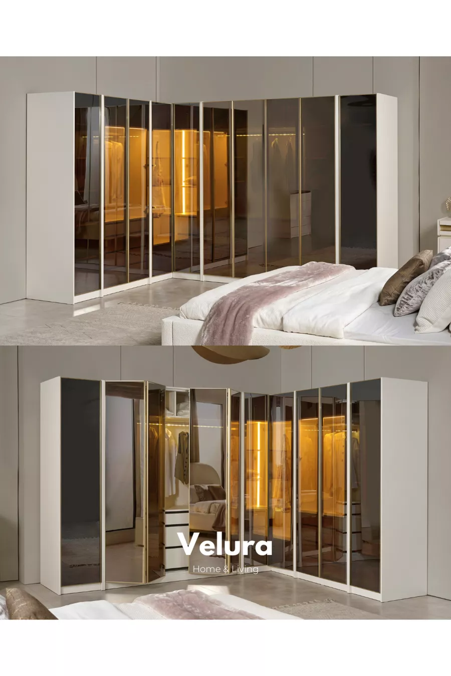 Bern Kapaklı (Kast) Slaapkamer Set