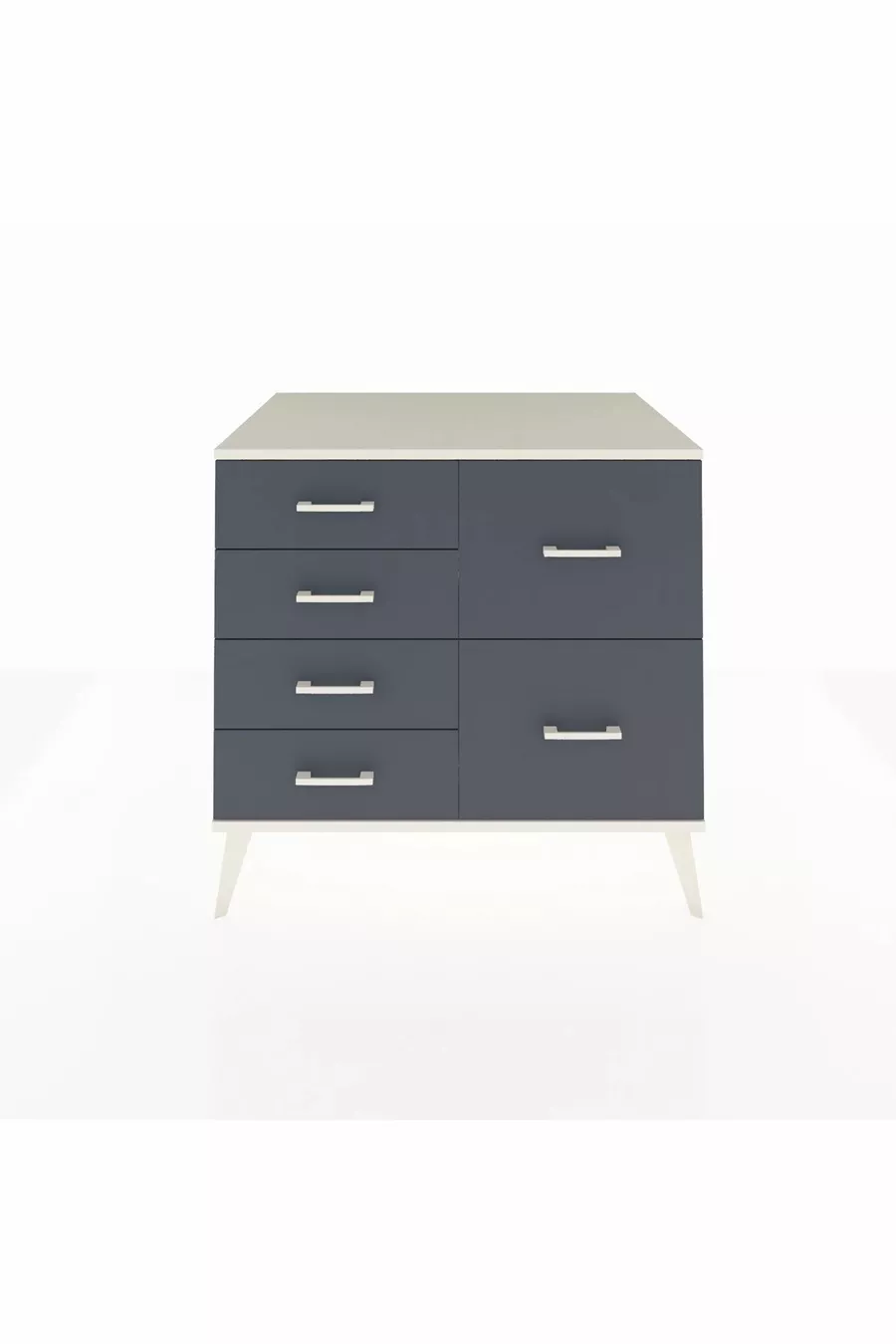 Kronos Dressoir 6 Lade Edelsteen-Edelsteen/Antraciet