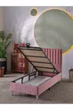 Ezgi Einzelbett 3-teiliges Set: Bett + Untergestell + Kopfteil