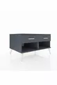 Commode Kronos 2 tiroirs Anthracite-Anthracite