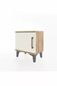Silva Commode : Pin-Pierre d'Agate, À Une Porte, Une Étagère | Élégante et Pratique