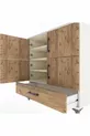 Hyperion Dressoir 4 Planken 1 Lade 4 Deuren Maansteen-Scandinavisch