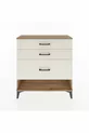 Commode Arges 3 tiroirs Pin-Pierre de Lune