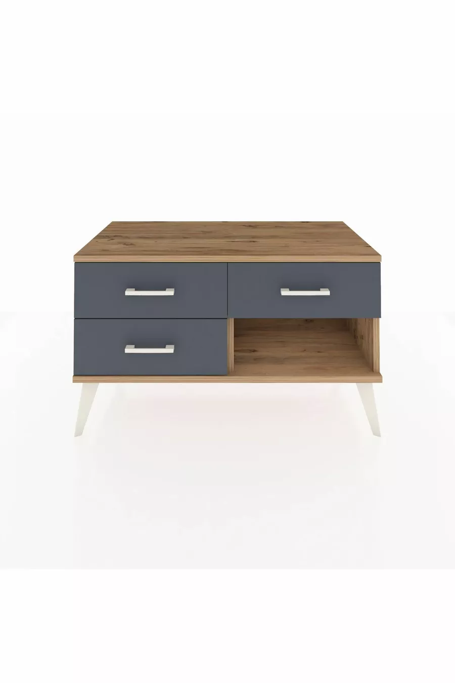 Commode Hyperion 3 tiroirs Pin-Pin/Anthracite