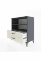 Hyperion Dressoir 2 Planken 2 Laden Antraciet-Leisteen