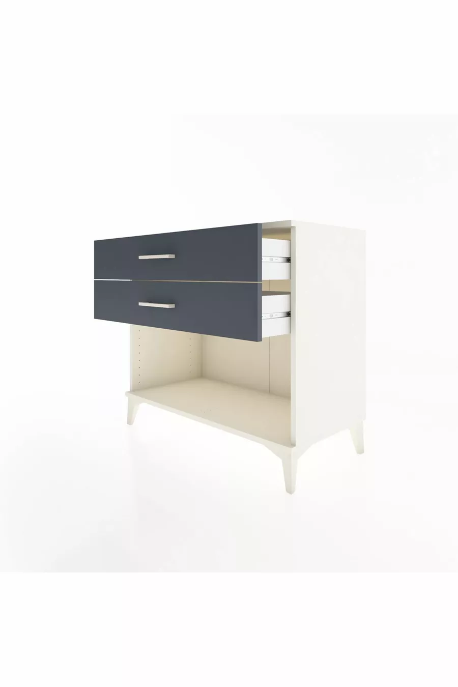 Hyperion Dresser 2 Drawers Moonstone-Anthracite