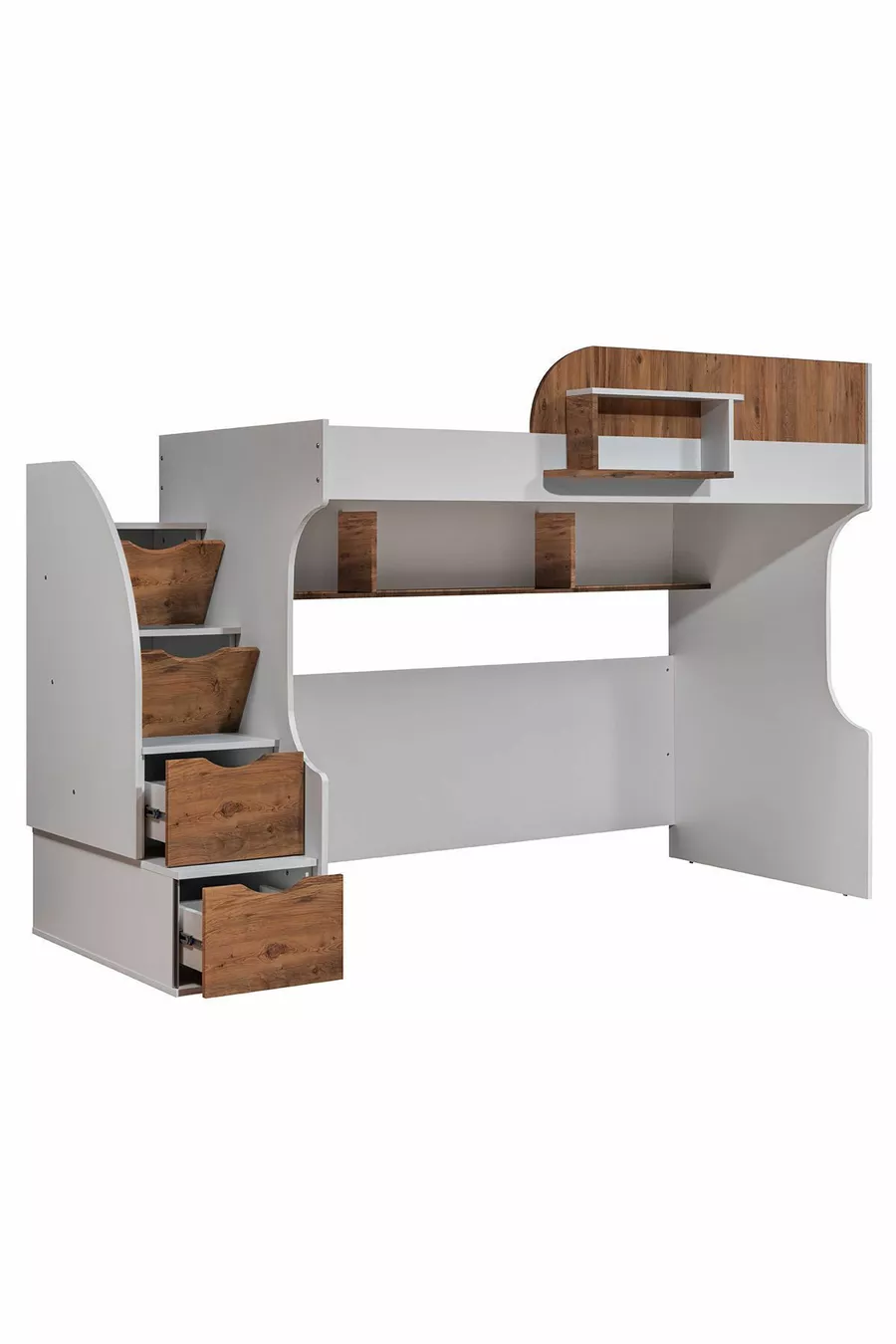Stapelbed, Aura Stapelbed Bed Frame 2 Comfort Matratzen