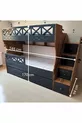 Lit superposé pour enfants modèle Atlantique Anthracite
