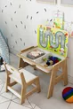 Набор детской мебели Montessori: деревянный стол и стулья для активностей