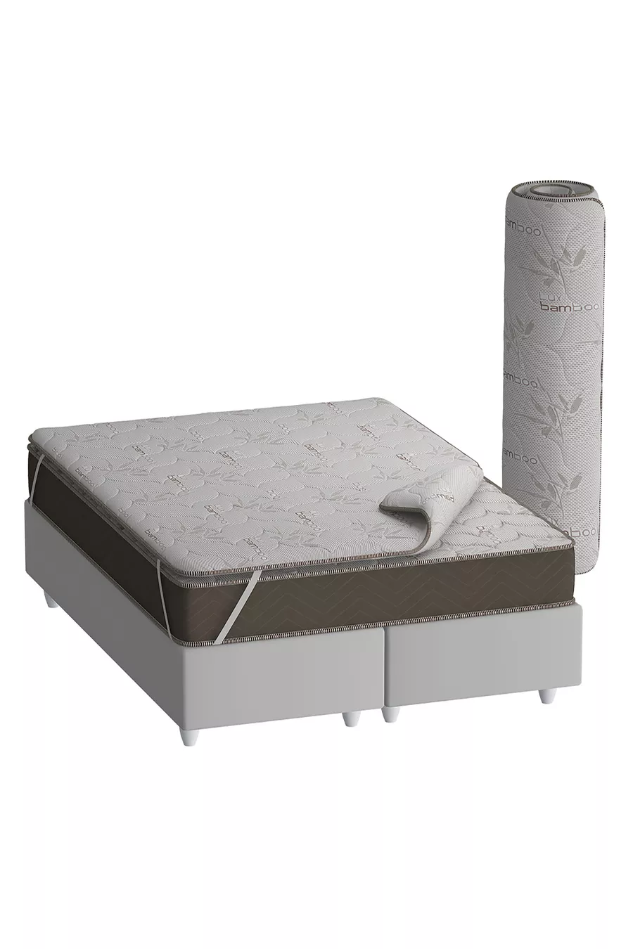 Bed pad, Full Orthopedic Bamboo Mattress Topper