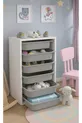CHILDREN'S TOY CABINET 6-BASKET PANTRY CABINET
