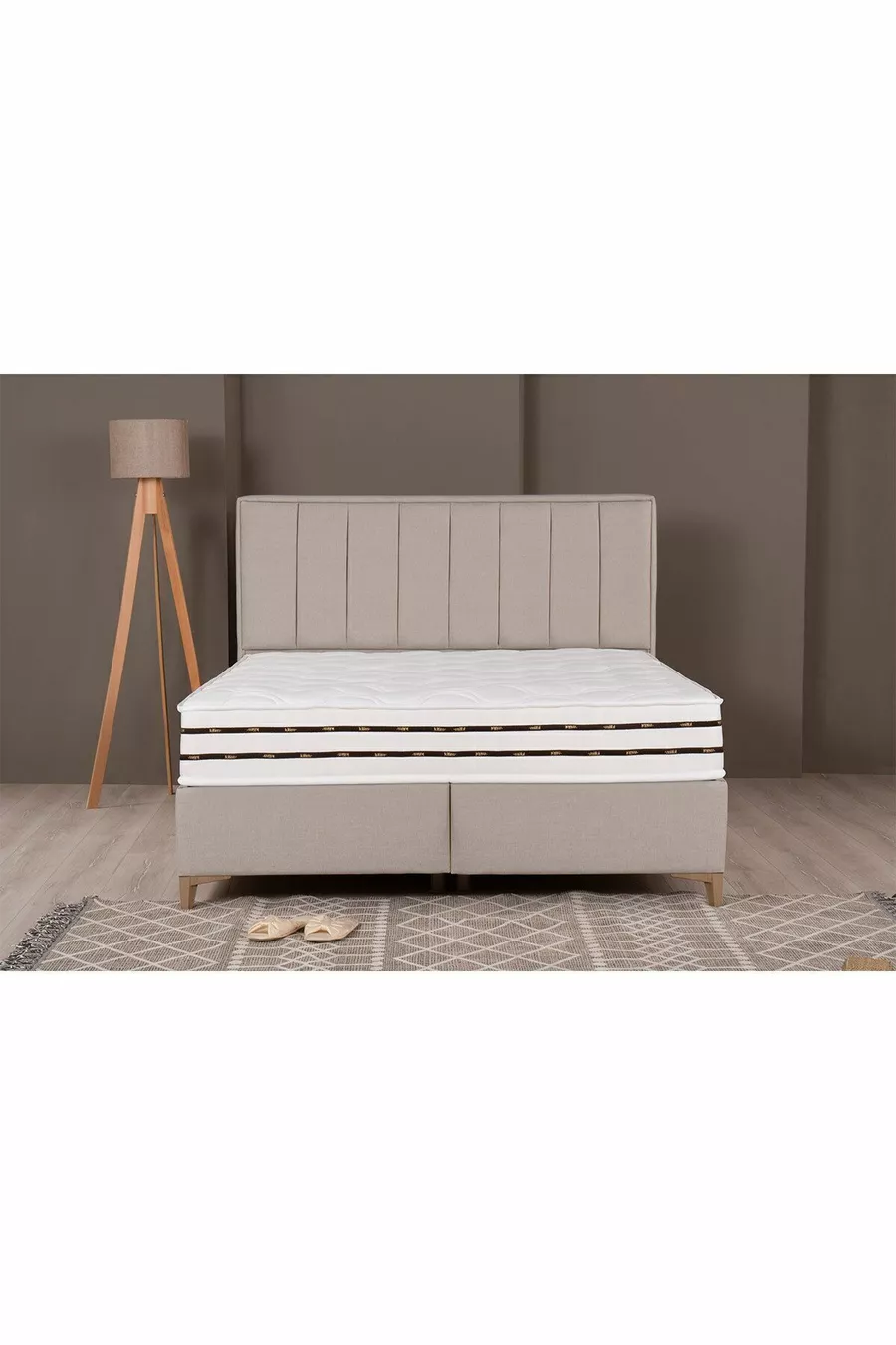 Comfort Luxus Sleepy Paket Federkernmatratze (Bettgestell und Kopfteil nicht enthalten)