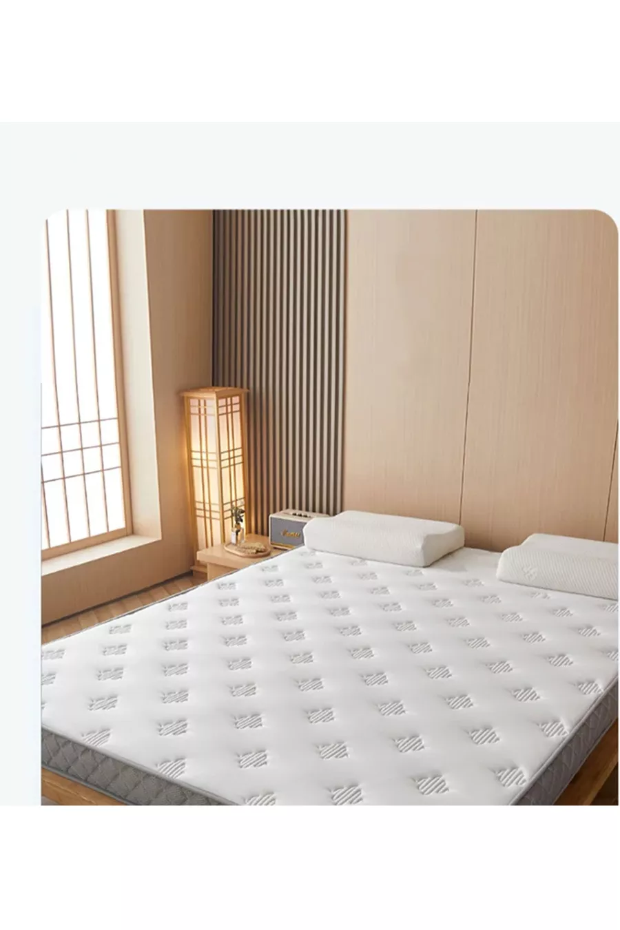 SLEEPNİCE Naturel Matras Topper Vloermatras Eenpersoons Tweepersoons Opvouwbaar Bed CM