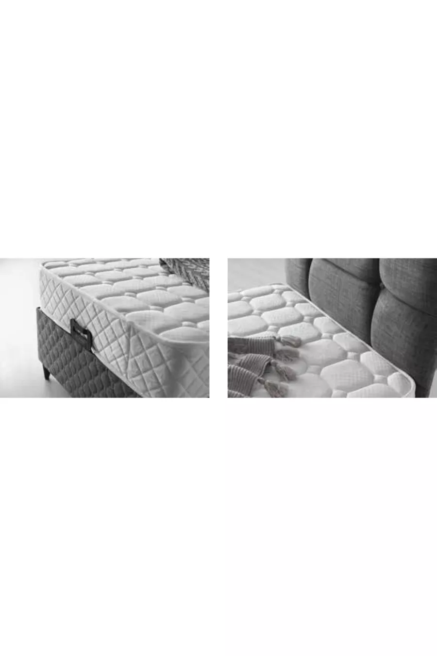 SET LETTO LEGGERO CON RIVESTIMENTO