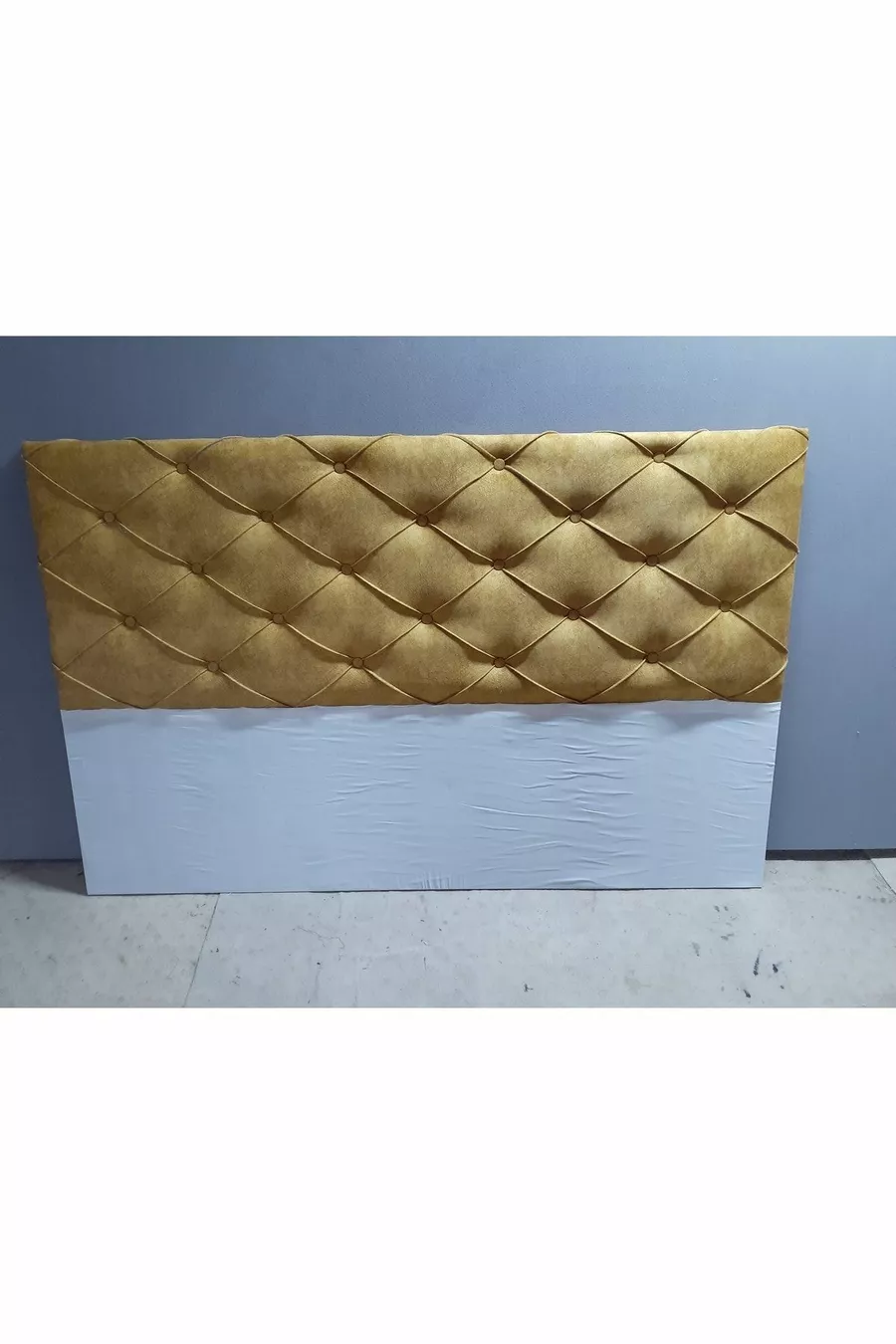 Tête de lit de base X jaune